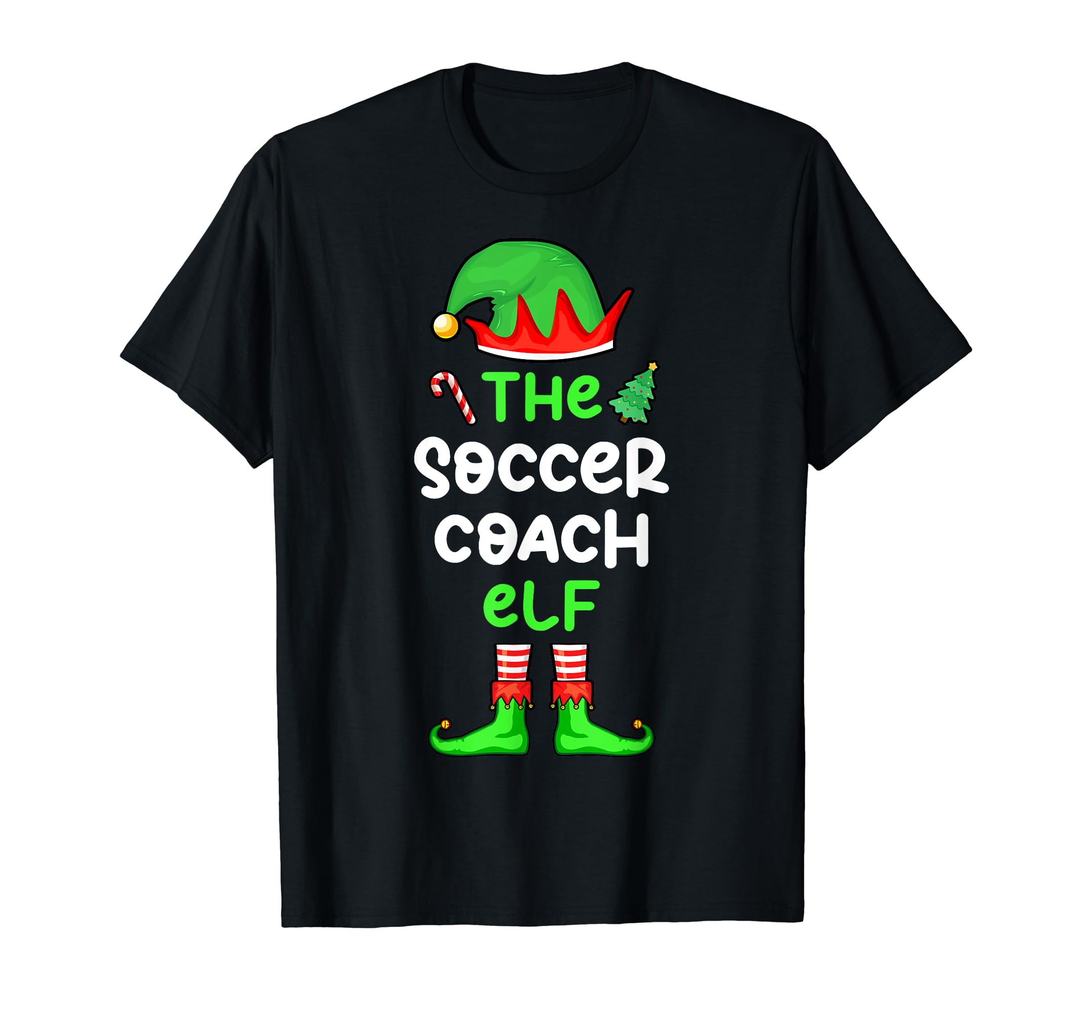 Im Soccer Coach Elf Matching Pajama T-Shirt - Trendy Graphic Men Women - T-Shirt, Sweatshirt, Hoodie
