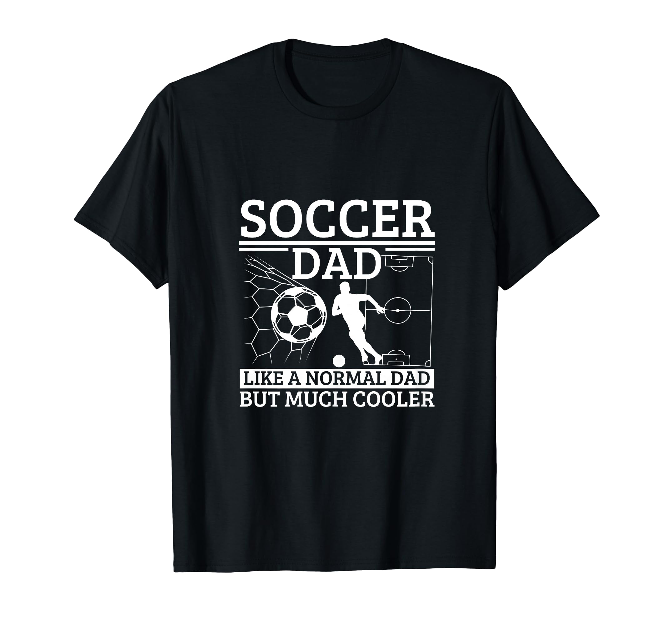 Soccer Dad Father Funny Soccer Player T-Shirt - Custom Art Print Unisex - T-Shirt, Sweatshirt, Hoodie