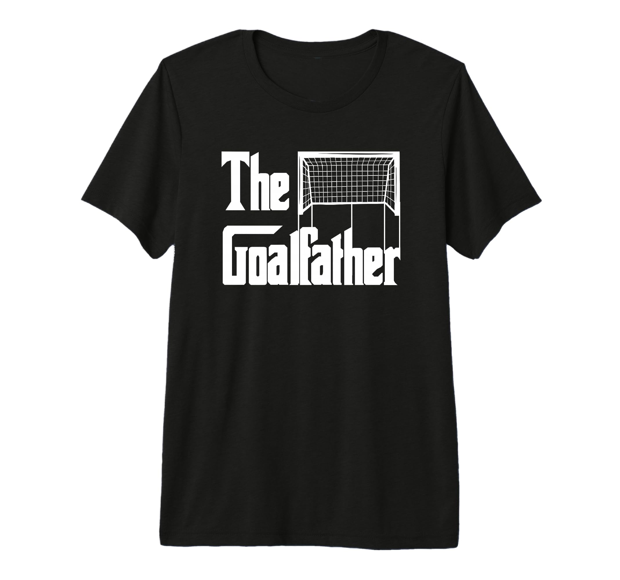 Goalfather Dad Soccer Goalkeeper T-Shirt - Custom Art Print for Adults - T-Shirt, Sweatshirt, Hoodie