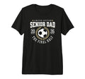 Senior Soccer Dad 2026 Final Half Tri T-Shirt - Custom Art Print Unisex - T-Shirt, Sweatshirt, Hoodie