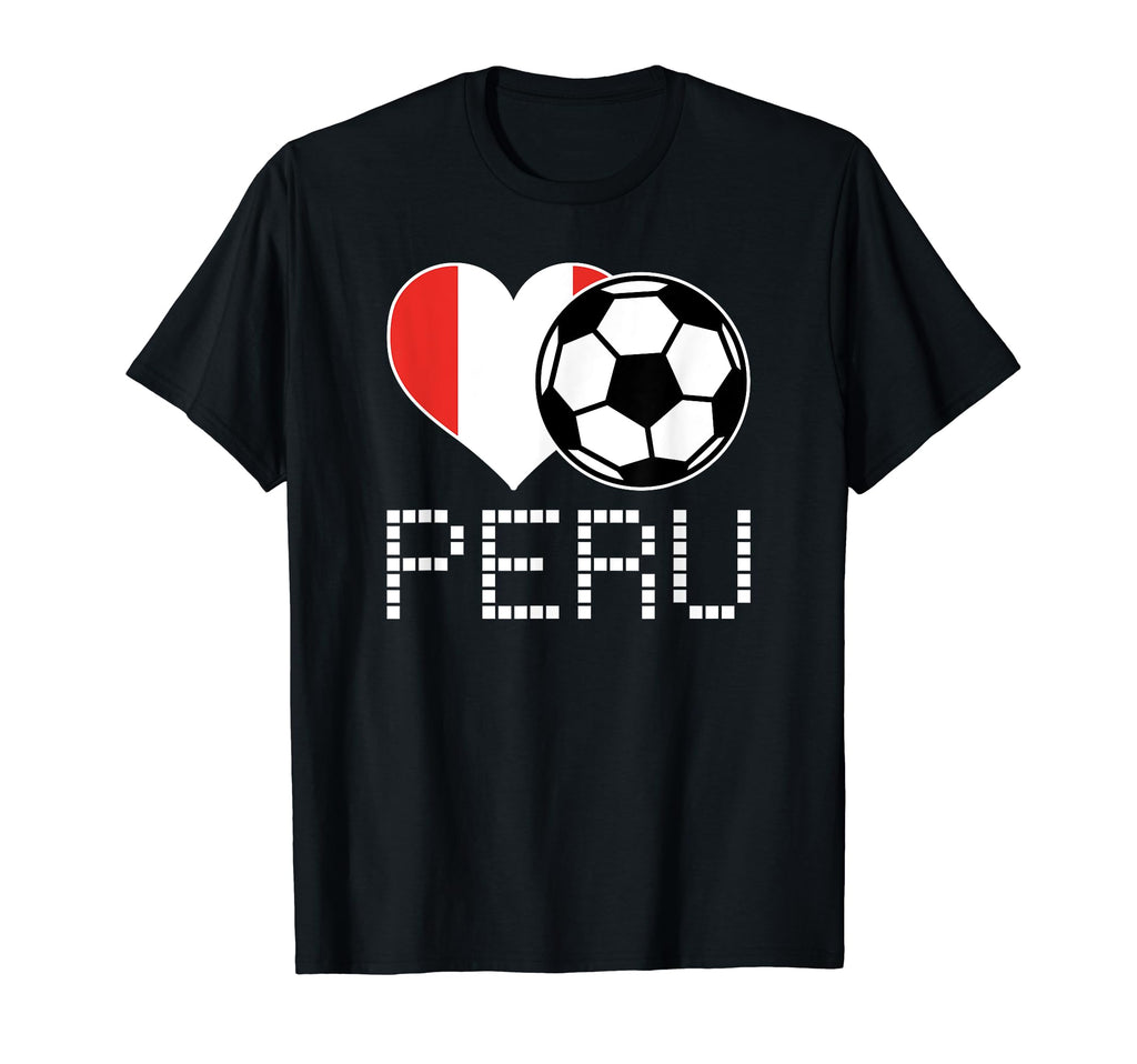 Peru Soccer Peruvian Flag Love Country T-Shirt - Unique Graphic for Adults - T-Shirt, Sweatshirt, Hoodie