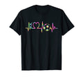 Soccer Heartbeat Tie Dye Heart T-Shirt - Minimalist Print for Adults - T-Shirt, Sweatshirt, Hoodie
