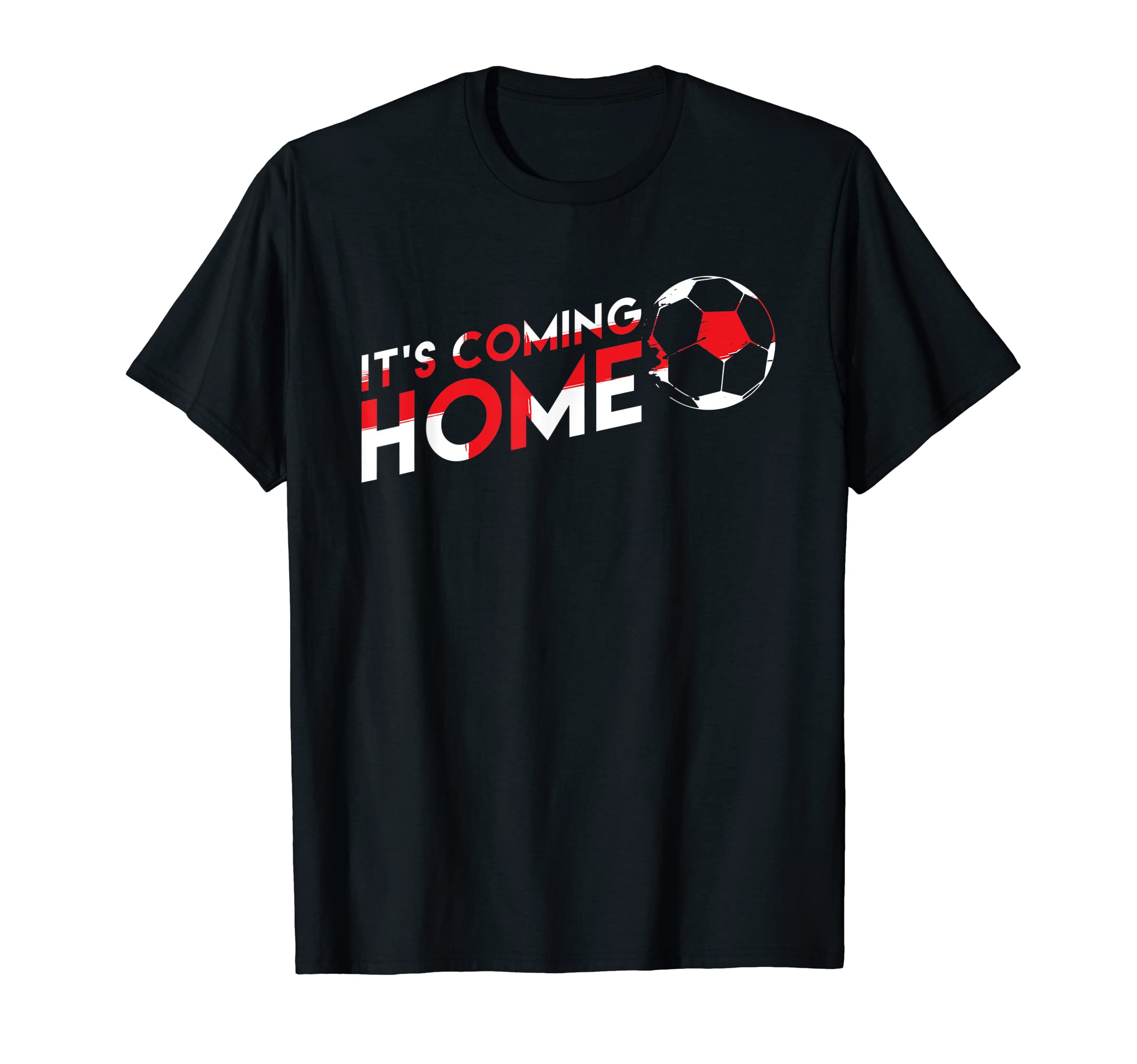 Coming Home England Flag Football T-Shirt - Aesthetic Graphic Men Women - T-Shirt, Sweatshirt, Hoodie