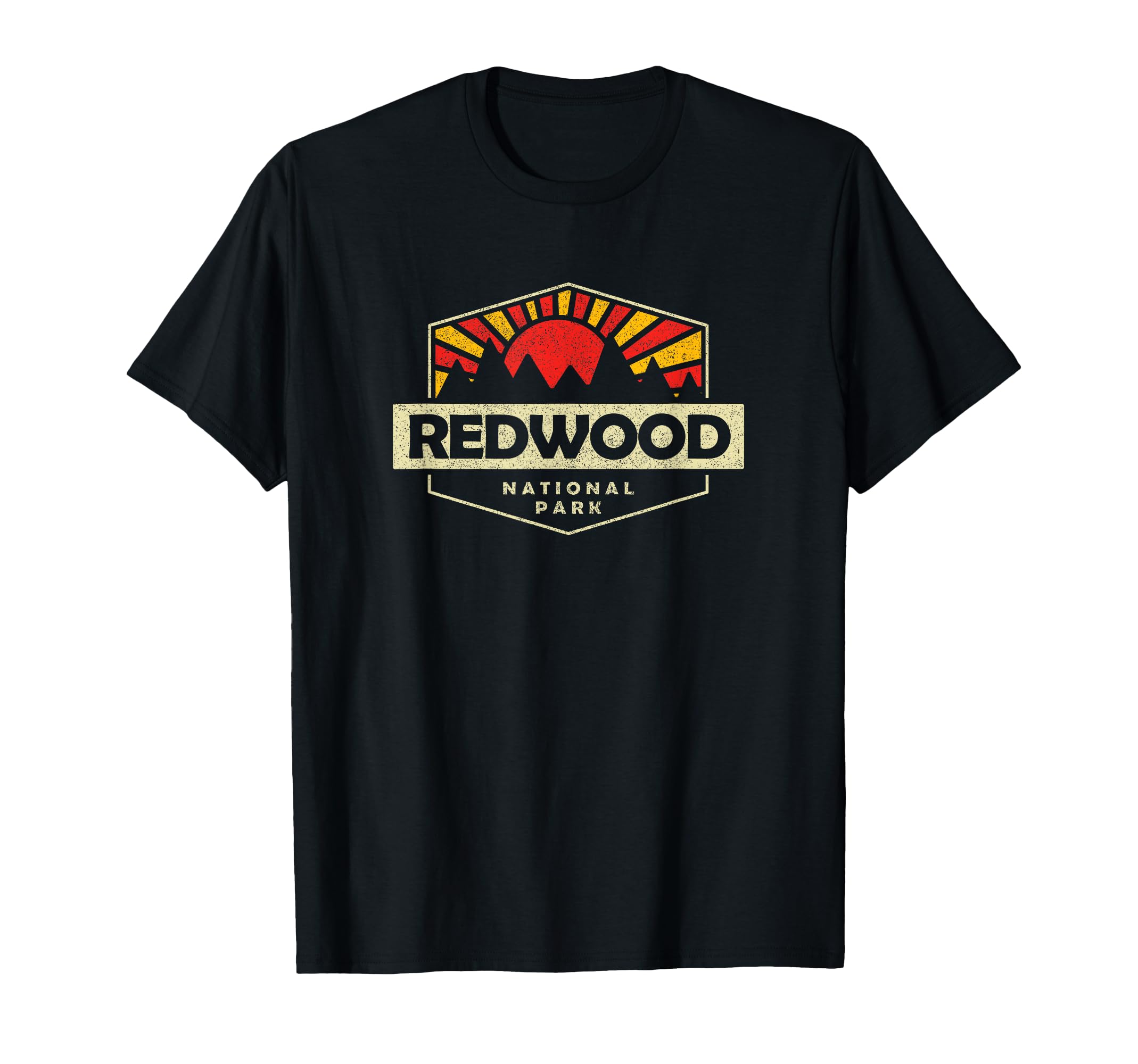Redwood National Park Mountain Mens T-Shirt - Novelty Apparel for Adults - T-Shirt, Sweatshirt, Hoodie