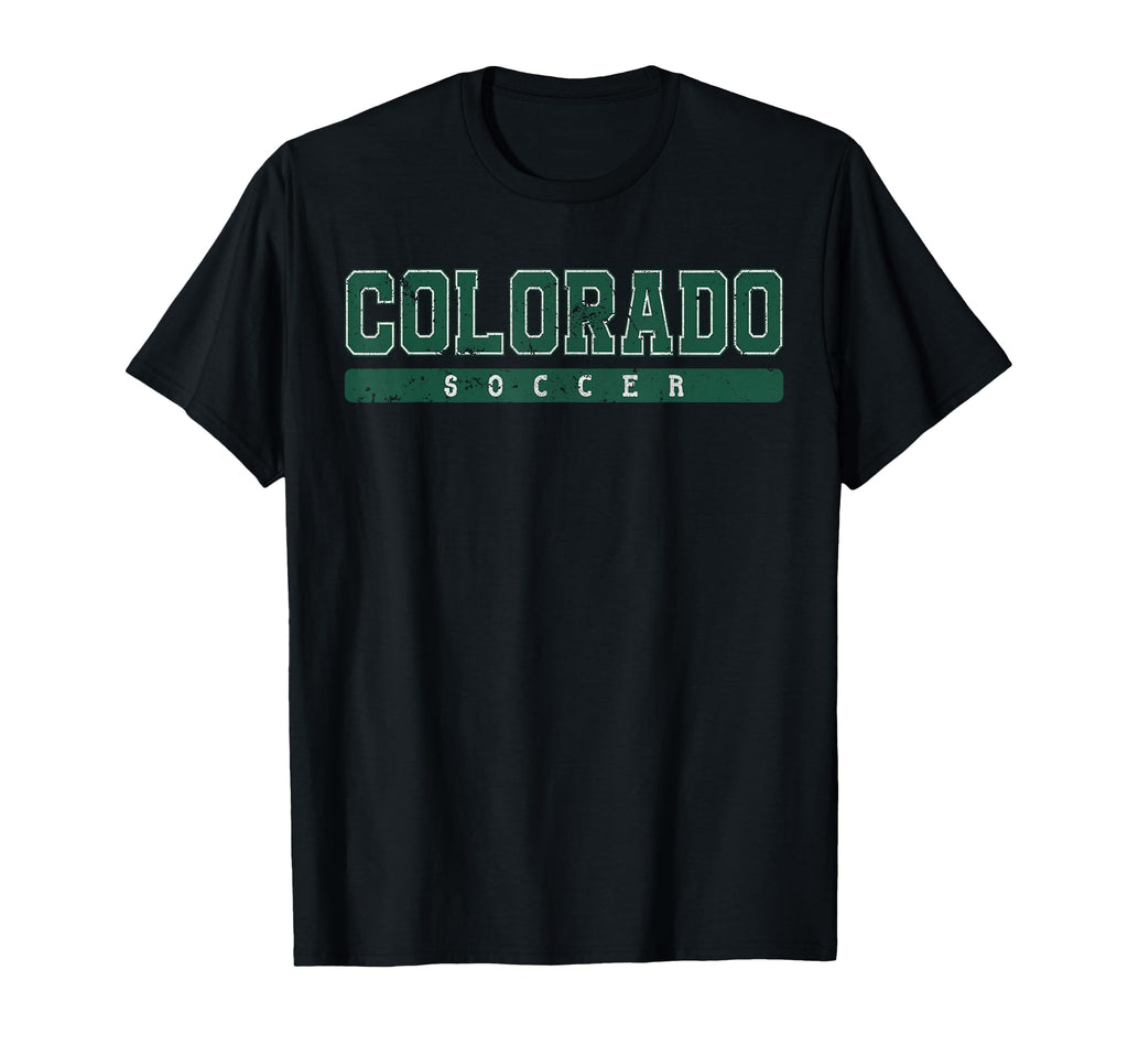 Colorado Soccer Tees Tanks Tops Hoodie - Minimalist Print Unisex - T-Shirt, Sweatshirt, Hoodie