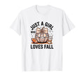 Coquette Bow Fall Pumpkin Coffe Latte T-Shirt - Novelty Apparel Unisex - T-Shirt, Sweatshirt, Hoodie