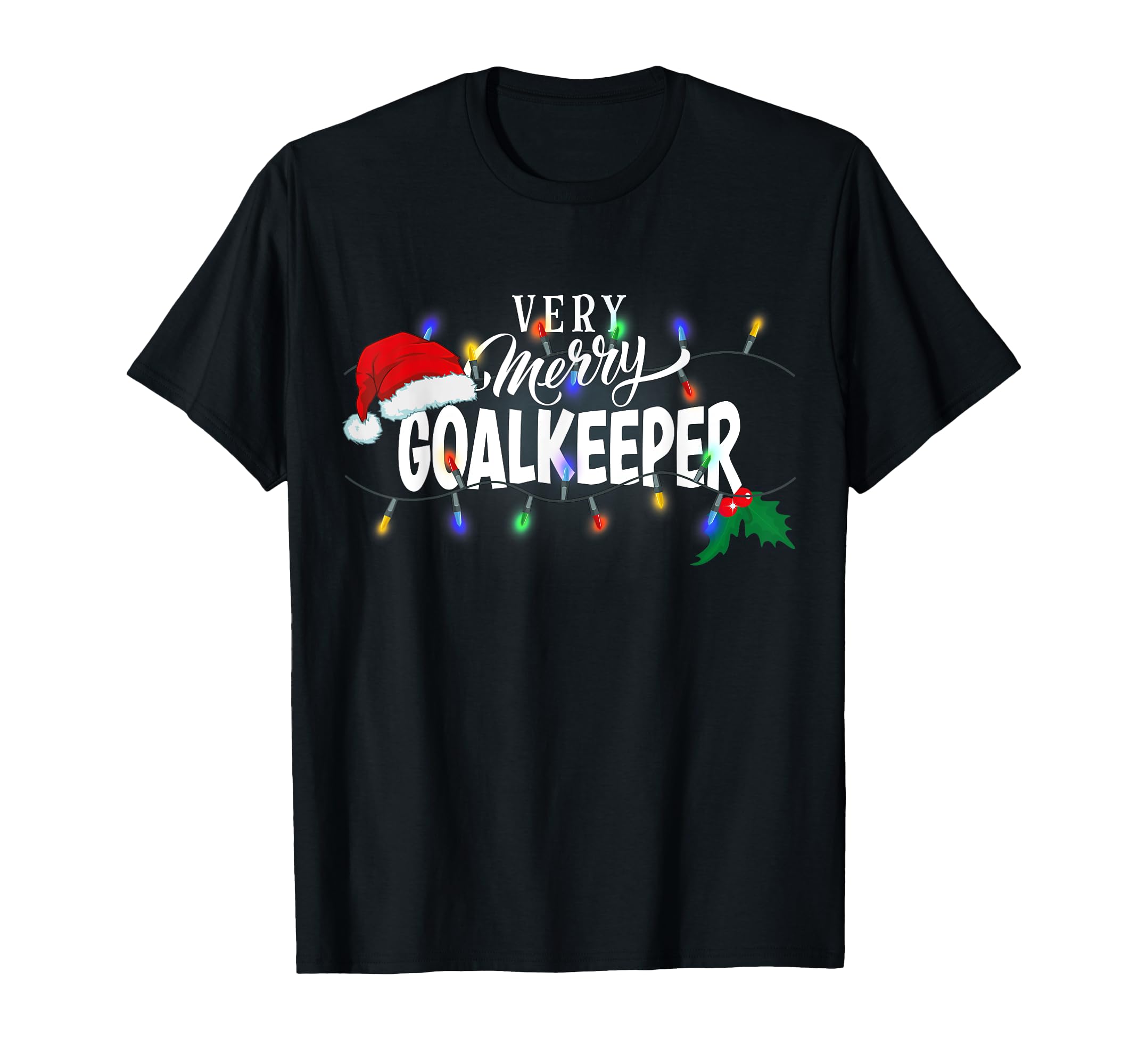 Matching Very Merry Goalkeeper T-Shirt - Custom Art Print for Adults - T-Shirt, Sweatshirt, Hoodie