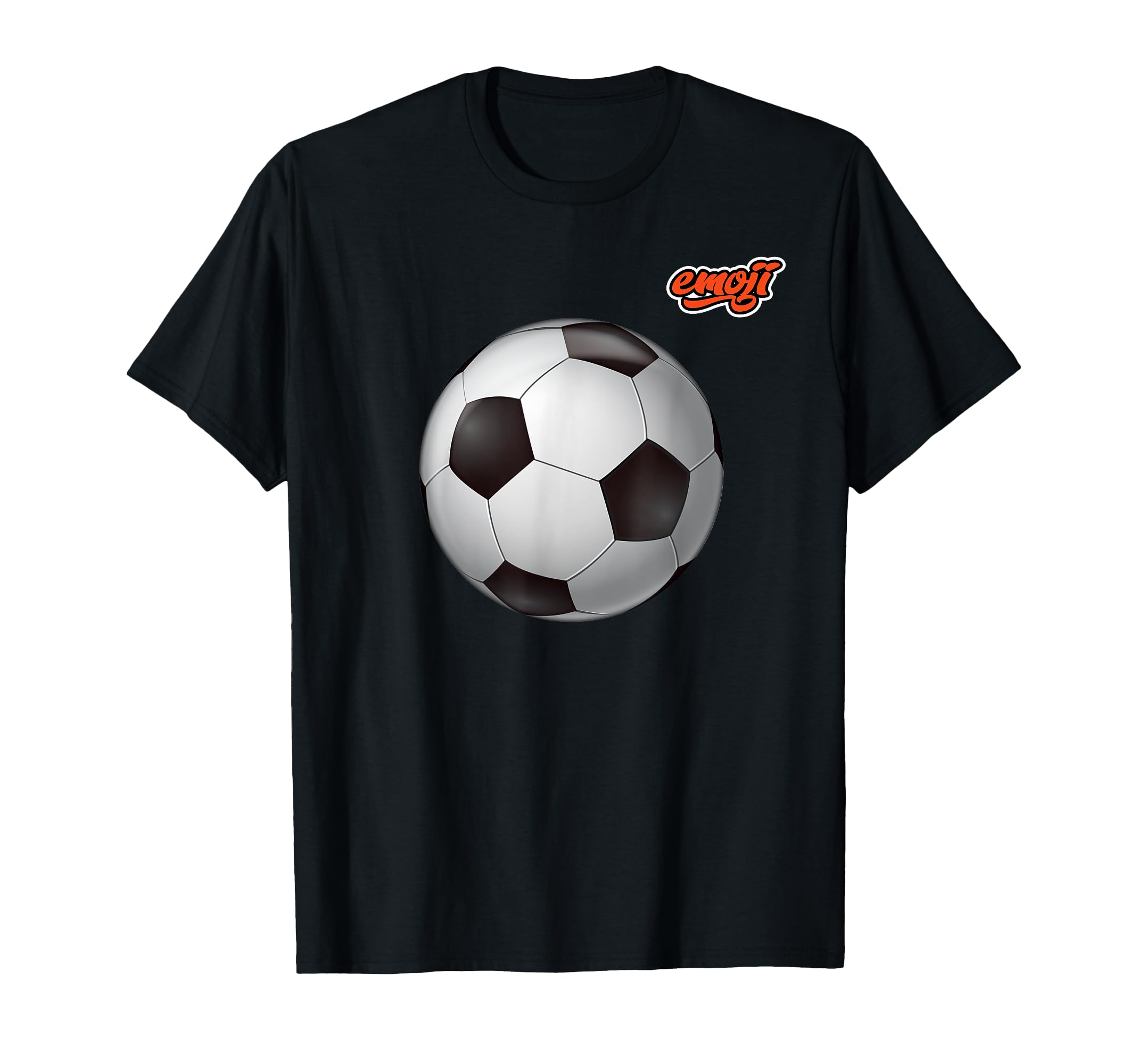 Soccer Ball Glossy T-Shirt - Streetwear Style Unisex - T-Shirt, Sweatshirt, Hoodie