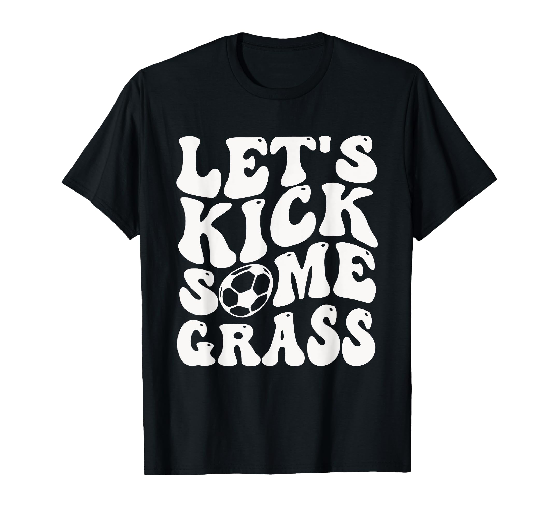 Funny Soccer Mom Fan Lets Kick Some T-Shirt - Custom Art Print for Adults - T-Shirt, Sweatshirt, Hoodie