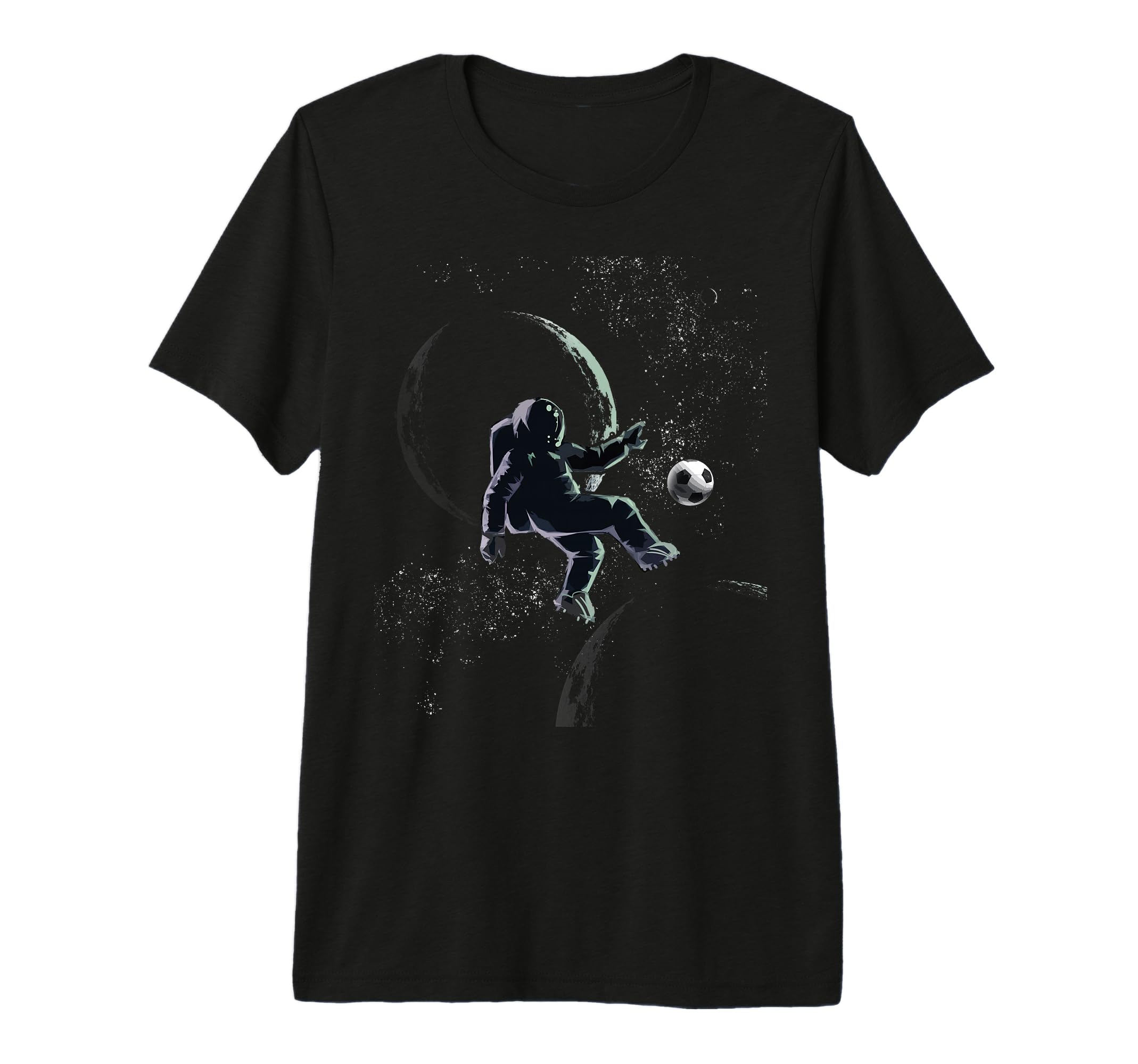 Soccer Funny Soccer Goalie Astronaut T-Shirt - Aesthetic Graphic Men Women - T-Shirt, Sweatshirt, Hoodie