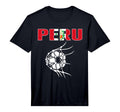 Peru Soccer Fans Jersey Peruvian Flag T-Shirt - Trendy Graphic Unisex - T-Shirt, Sweatshirt, Hoodie