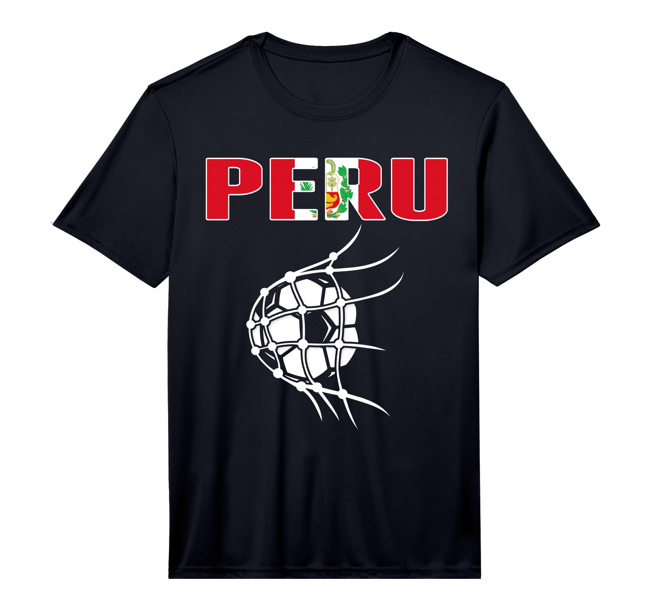 Peru Soccer Fans Jersey Peruvian Flag T-Shirt - Trendy Graphic Unisex - T-Shirt, Sweatshirt, Hoodie