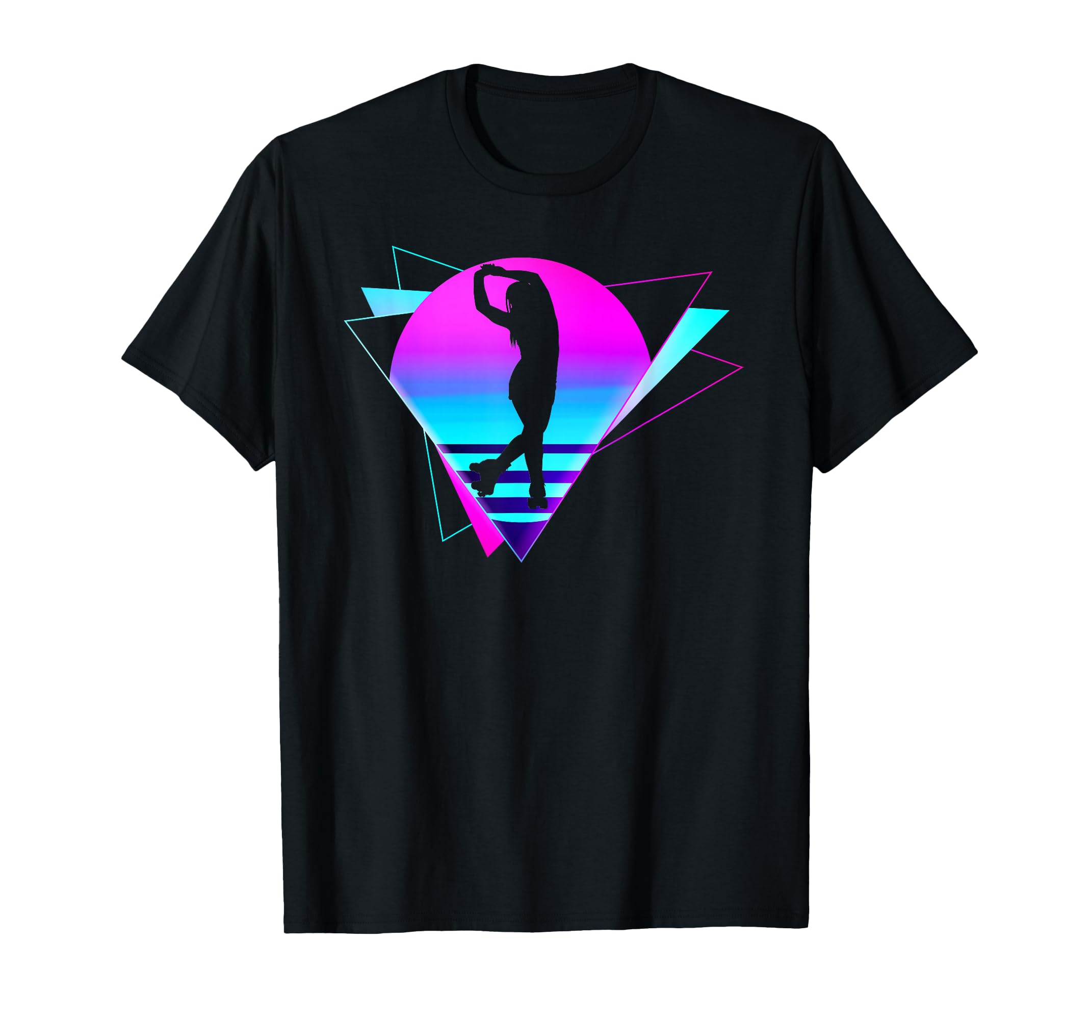 Roller Skating Skate Vaporwave T-Shirt - Unique Graphic for Adults - T-Shirt, Sweatshirt, Hoodie
