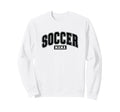 Soccer Mama Varsity Soccer Mom Mothers Sweatshirt - Trendy Graphic Unisex - T-Shirt, Sweatshirt, Hoodie