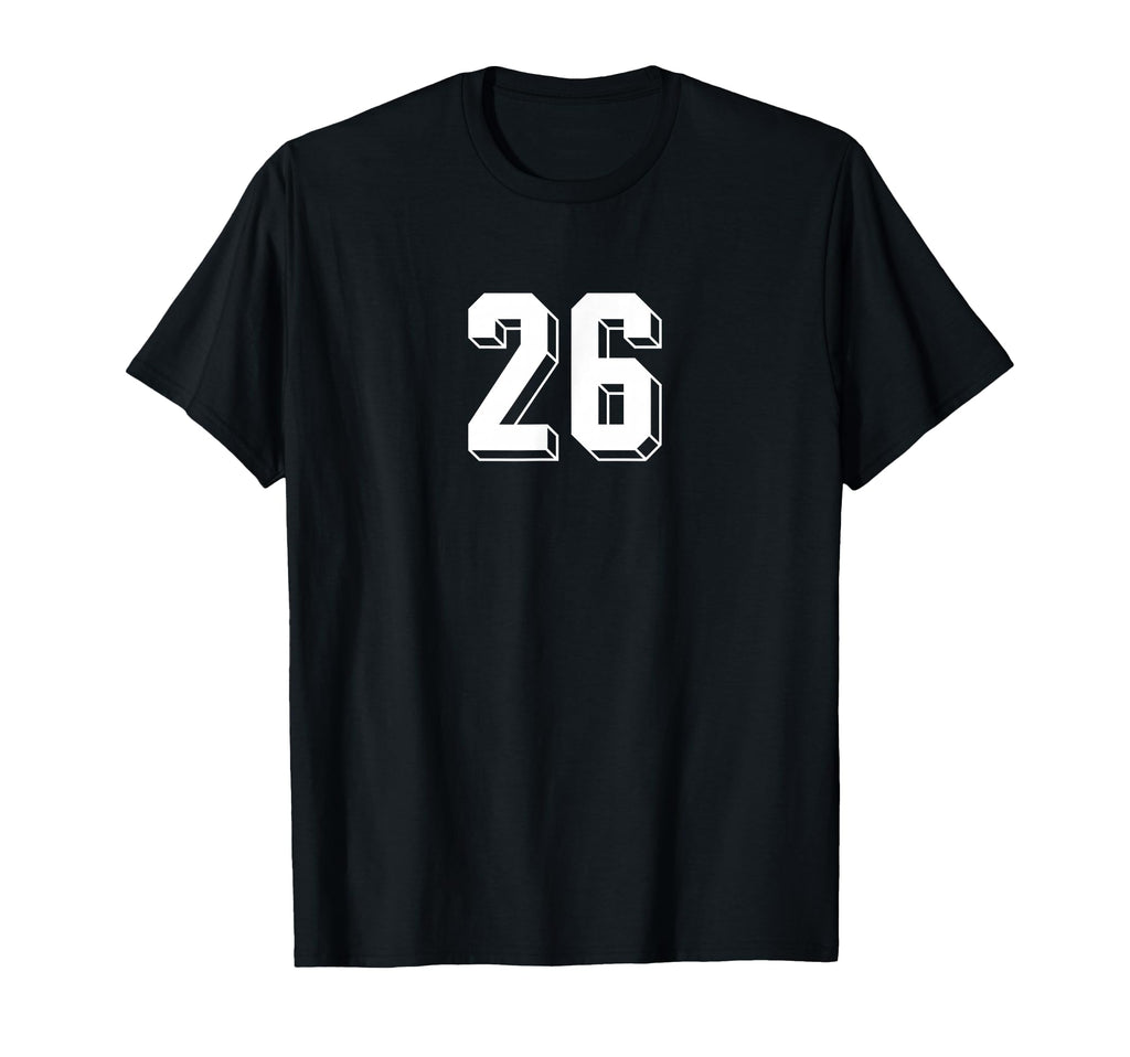 Number 26 80S 90S Soccer Team Jersey T-Shirt - Streetwear Style Unisex - T-Shirt, Sweatshirt, Hoodie