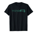 Funny Soccer Heartbeat Ecg Football Goal T-Shirt - Minimalist Print Unisex - T-Shirt, Sweatshirt, Hoodie