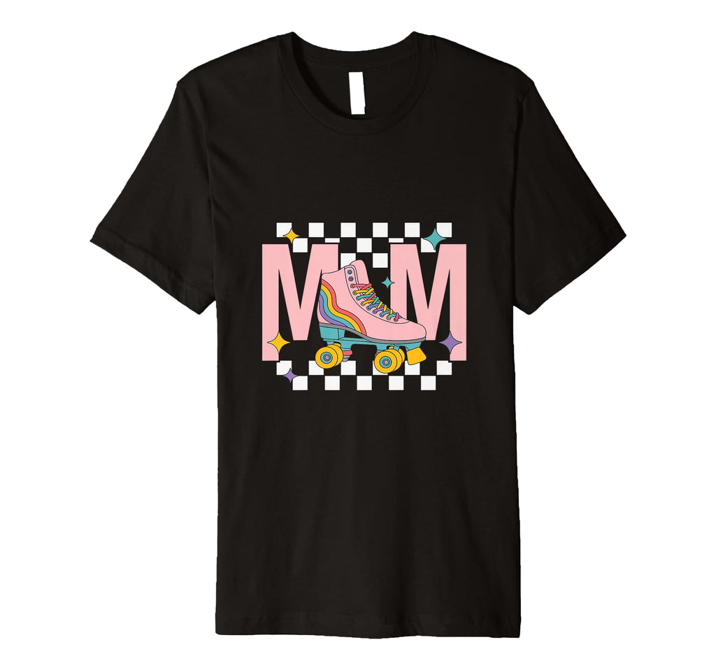 Roller Skate Shoes Mom Roller Skating T-Shirt - Unique Graphic Men Women - T-Shirt, Sweatshirt, Hoodie