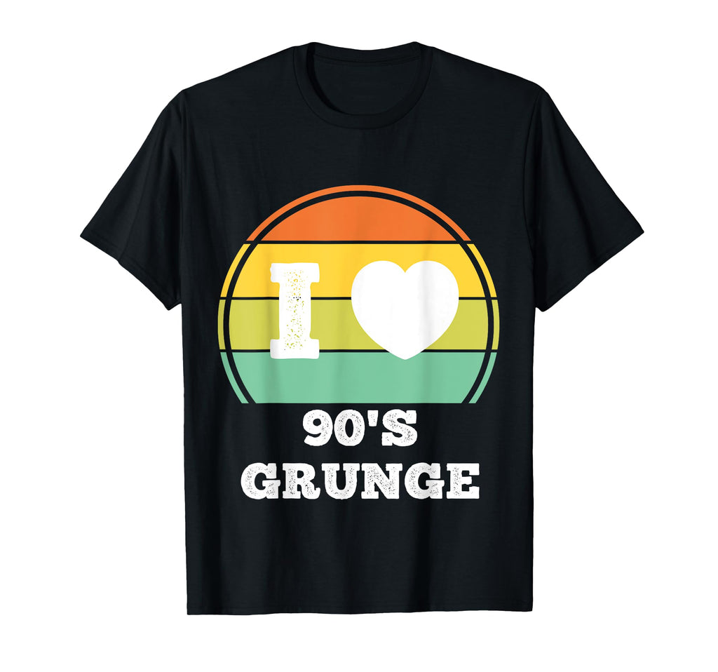 I Love 90S Grunge Rock Music Party Concert T-Shirt - Trendy Graphic Unisex - T-Shirt, Sweatshirt, Hoodie