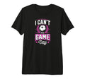 I Cant Its Game Day Soccer Tri Blend T-Shirt - Fun Novelty Design Men Women - T-Shirt, Sweatshirt, Hoodie