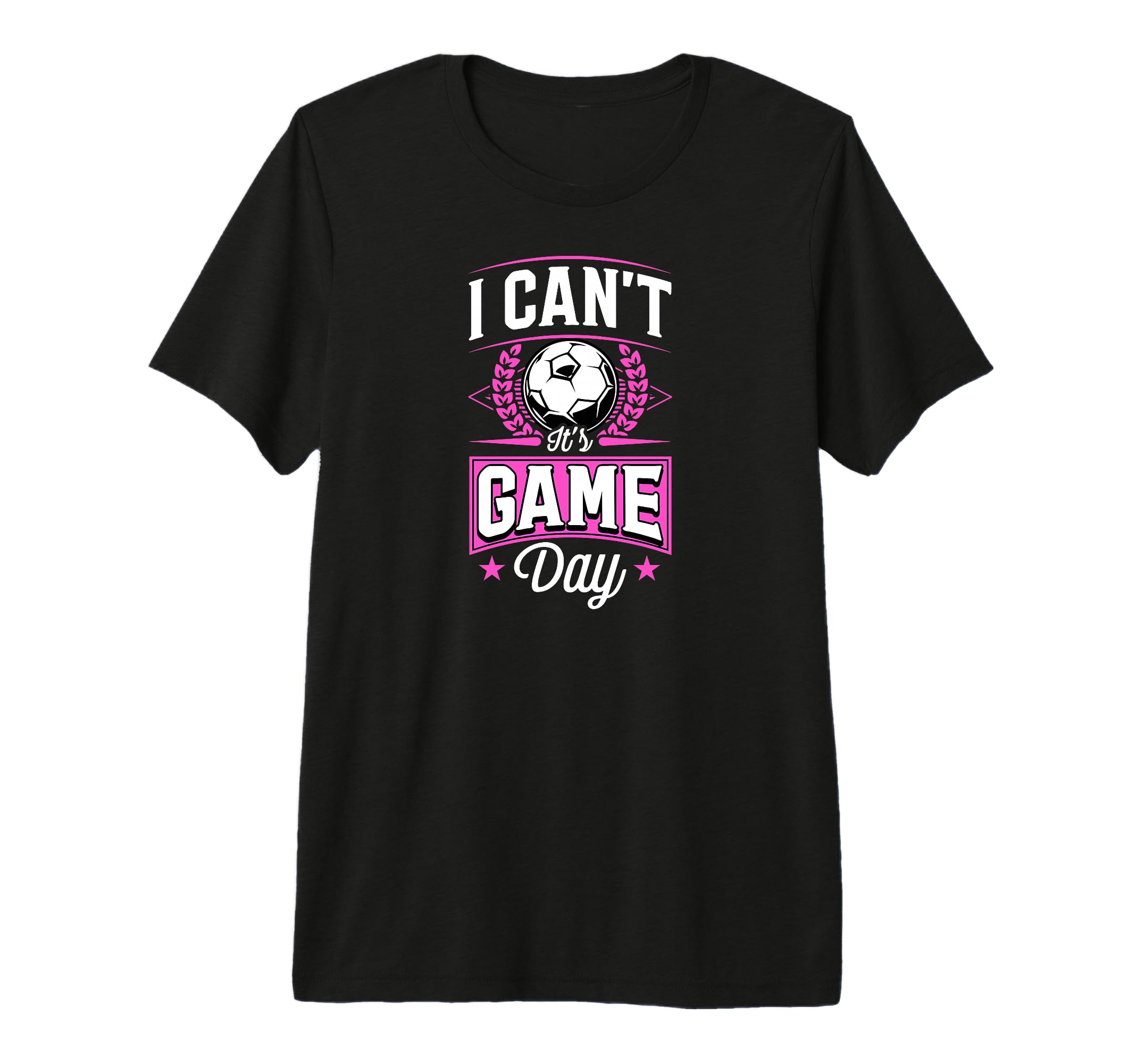I Cant Its Game Day Soccer Tri Blend T-Shirt - Fun Novelty Design Men Women - T-Shirt, Sweatshirt, Hoodie