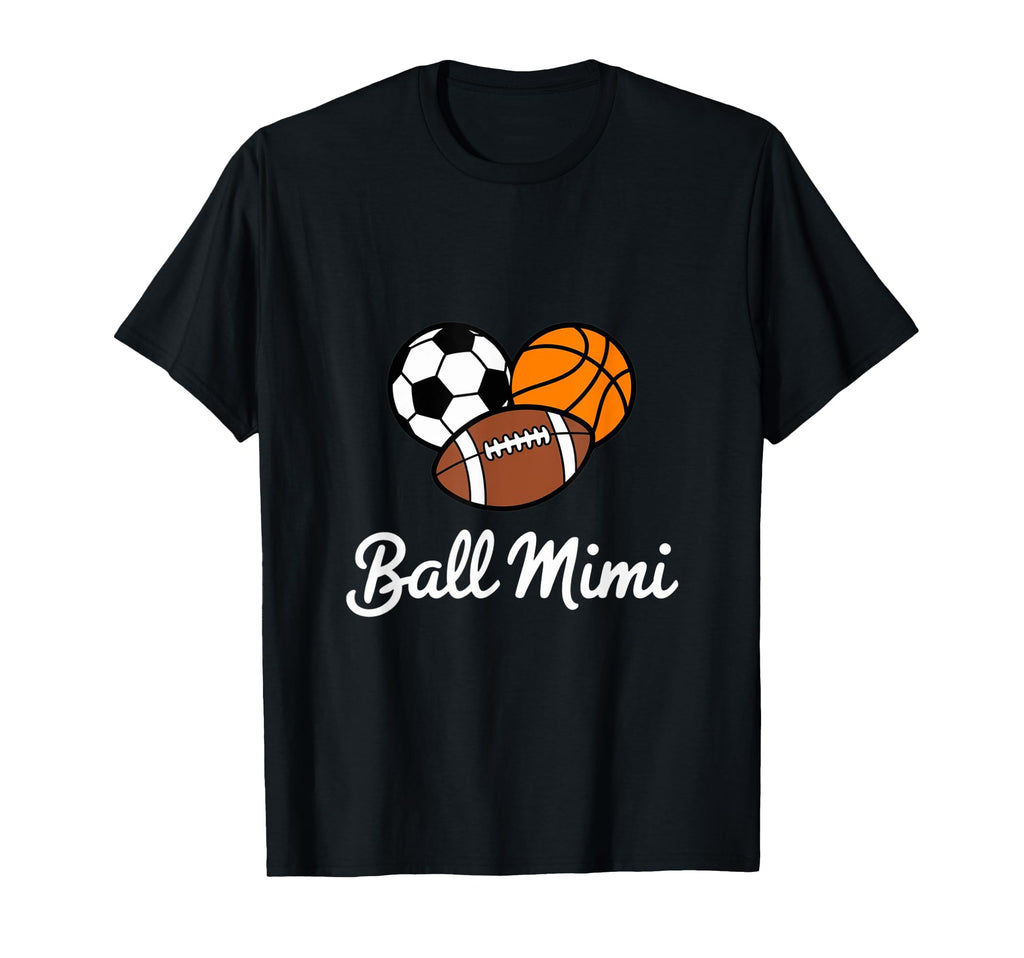 Ball Mimi Heart Funny Soccer T-Shirt - Casual Everyday Wear Men Women - T-Shirt, Sweatshirt, Hoodie