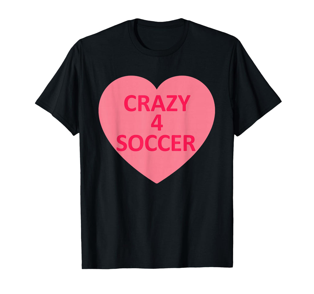 Soccer Heart Love Valentines Day T-Shirt - Novelty Apparel Unisex - T-Shirt, Sweatshirt, Hoodie