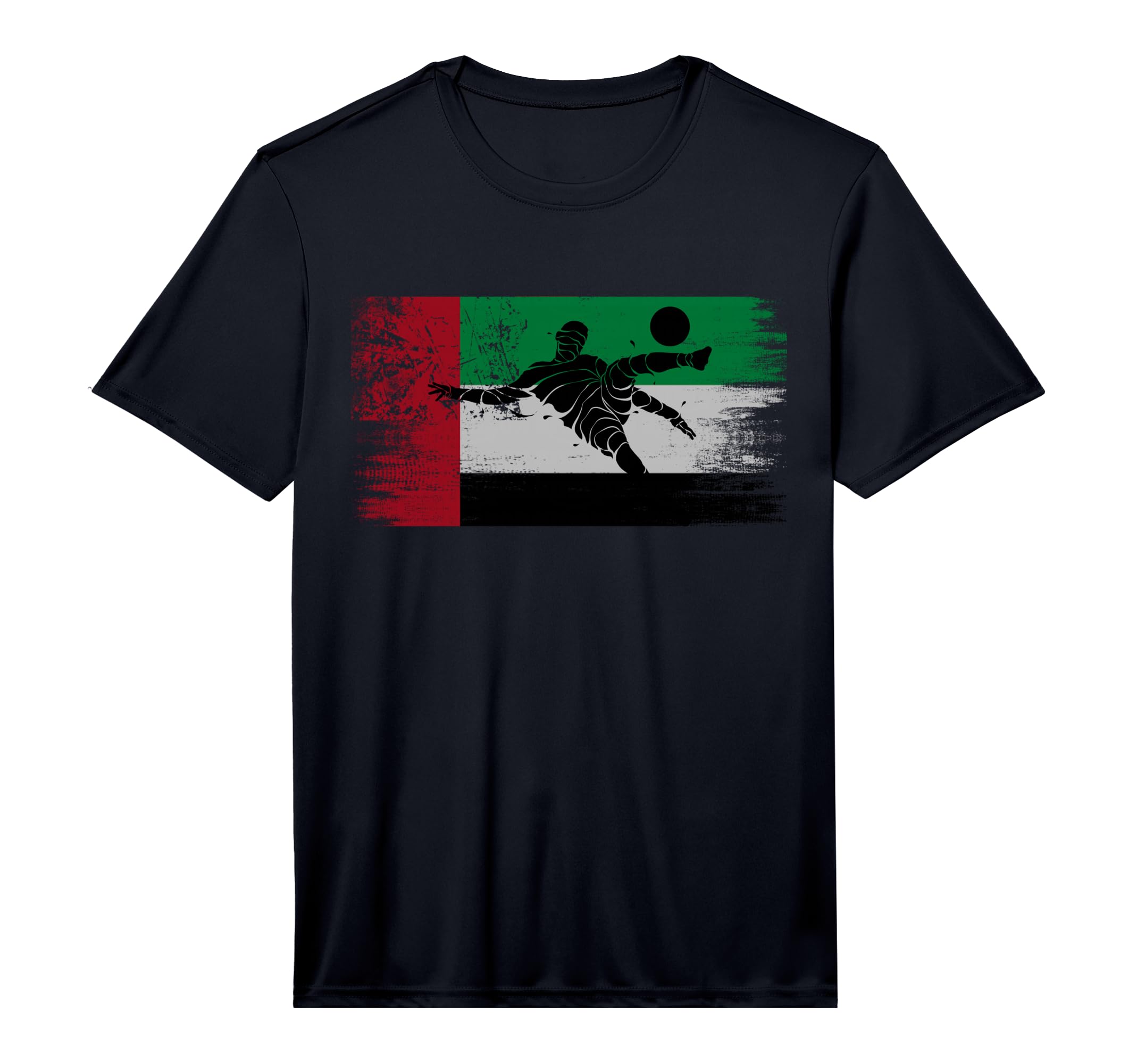 Emirates Arab Soccer Emirati Football T-Shirt - Unique Graphic Men Women - T-Shirt, Sweatshirt, Hoodie
