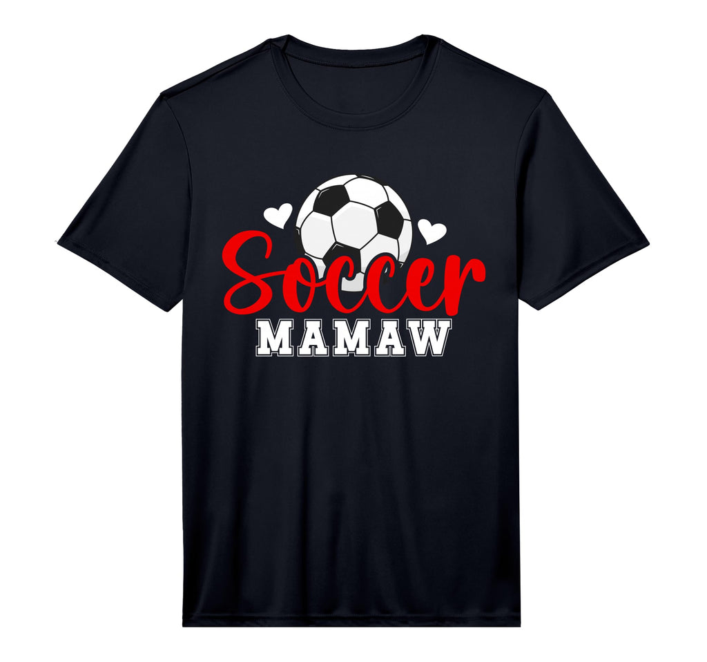 Mens Soccer Mamaw Grandma Mamaw Soccer T-Shirt - Graphic Print for Adults - T-Shirt, Sweatshirt, Hoodie