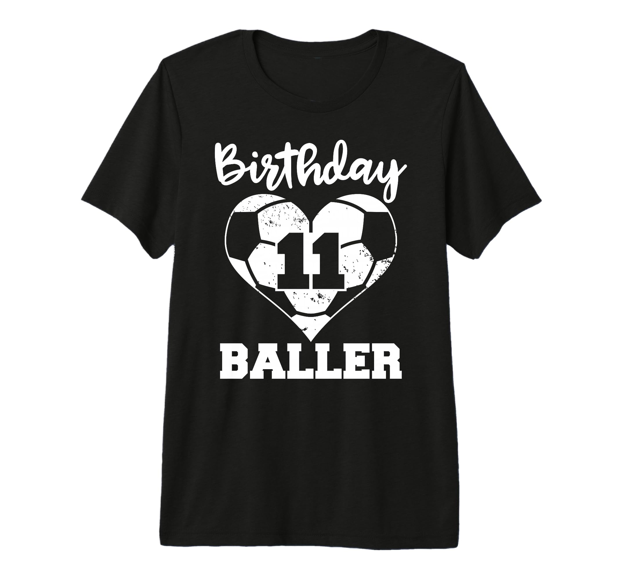 11Th Birthday Baller Funny 11 Year T-Shirt - Fun Novelty Design for Adults - T-Shirt, Sweatshirt, Hoodie