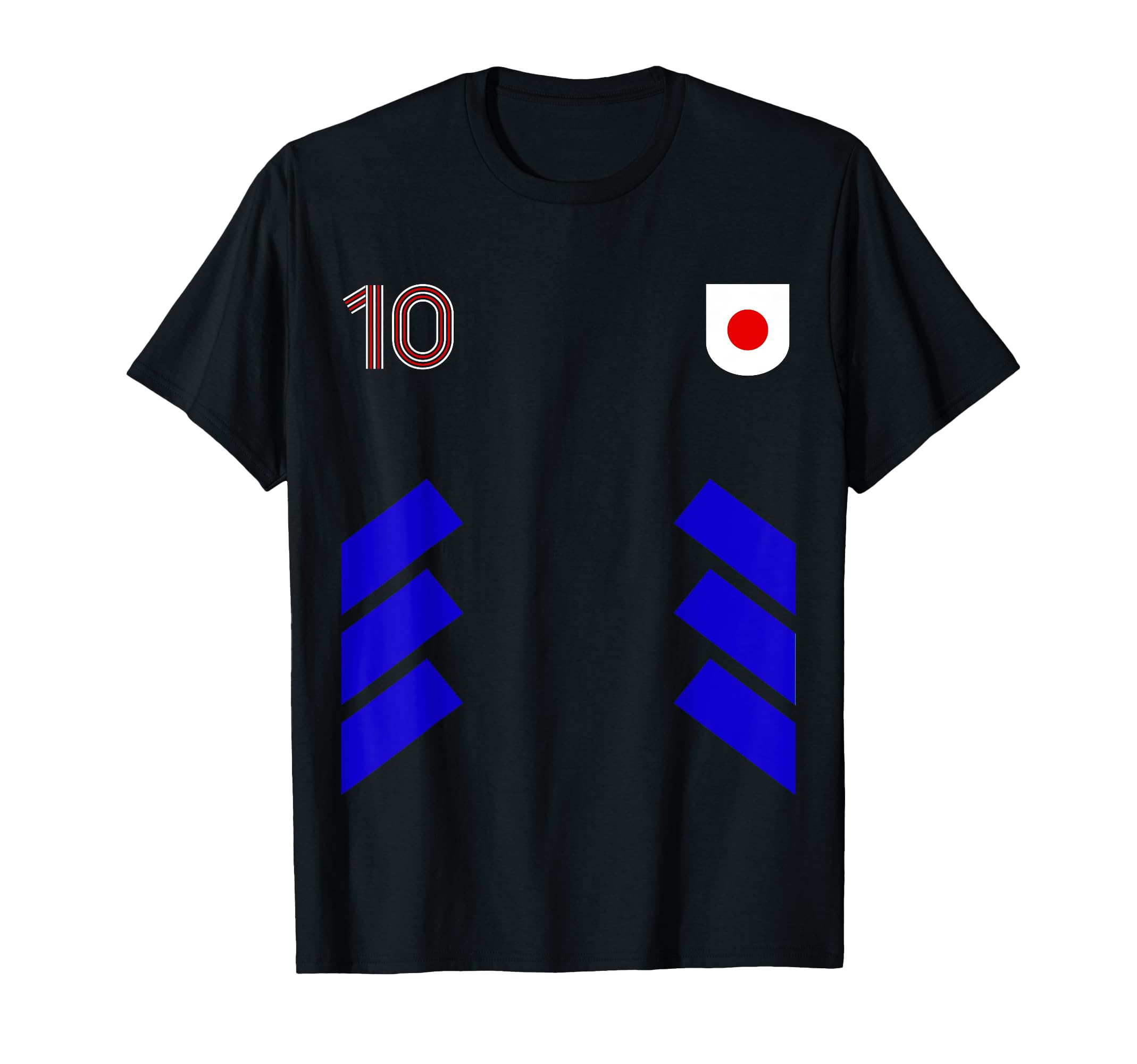 Retro10 Japan Football Japan Soccer T-Shirt - Streetwear Style for Adults - T-Shirt, Sweatshirt, Hoodie