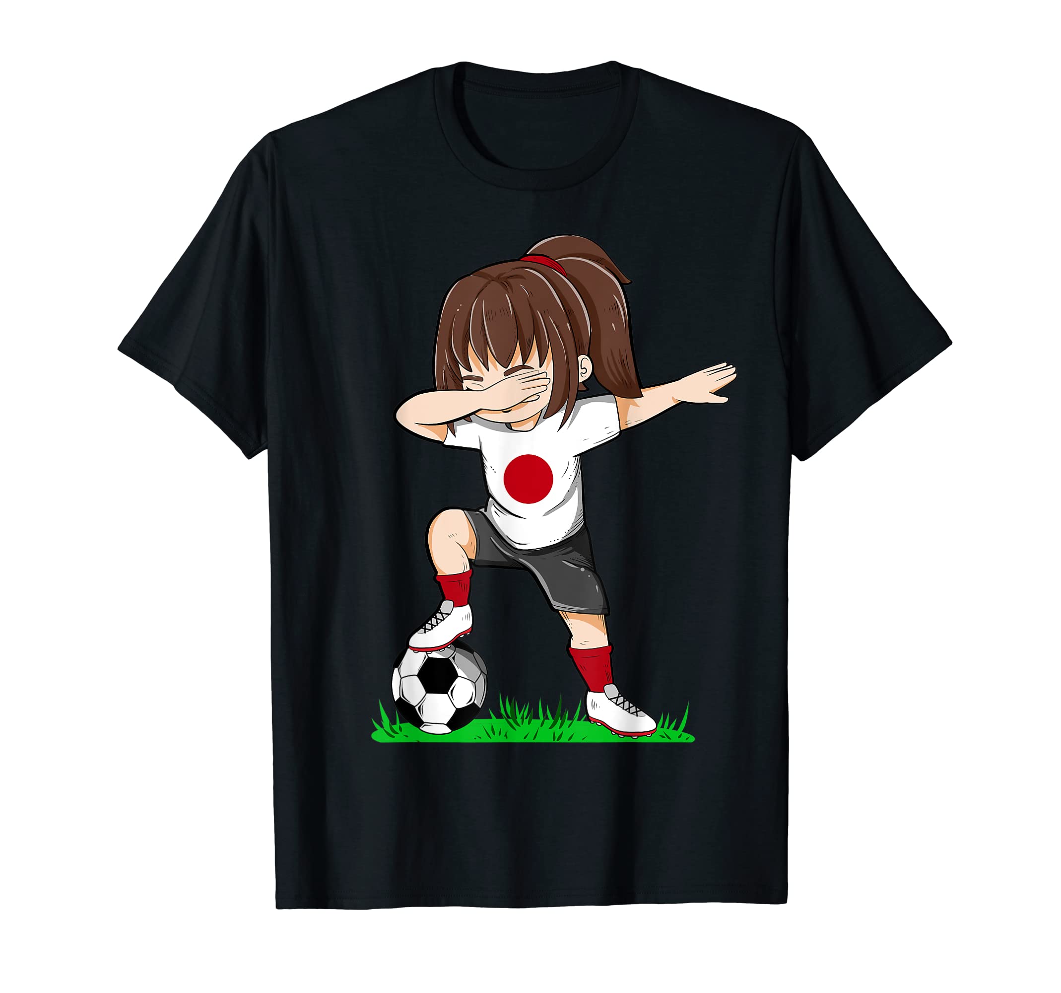 Soccer Japan Jersey Japanese Flag T-Shirt - Custom Art Print for Adults - T-Shirt, Sweatshirt, Hoodie