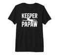 Mens Soccer Keeper Papaw Soccer T-Shirt - Fun Novelty Design for Adults - T-Shirt, Sweatshirt, Hoodie