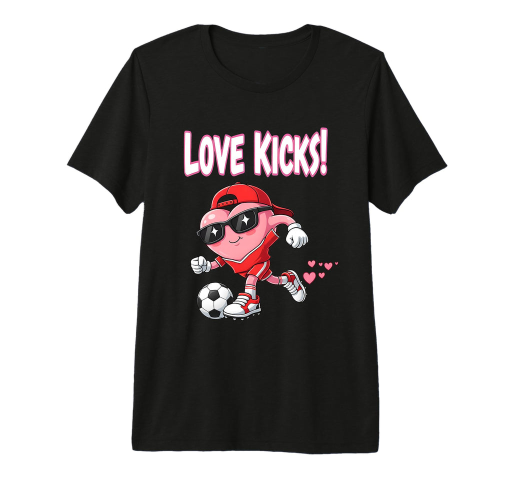 Valentine Gift Soccer Heart Sport T-Shirt - Aesthetic Graphic Men Women - T-Shirt, Sweatshirt, Hoodie