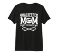 Funny Ice Hockey Goalkeeper Mom Hockey T-Shirt - Minimalist Print Unisex - T-Shirt, Sweatshirt, Hoodie