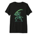 Pixel Samurai Warrior Arcade Gamer Tri T-Shirt - Trendy Graphic for Adults - T-Shirt, Sweatshirt, Hoodie