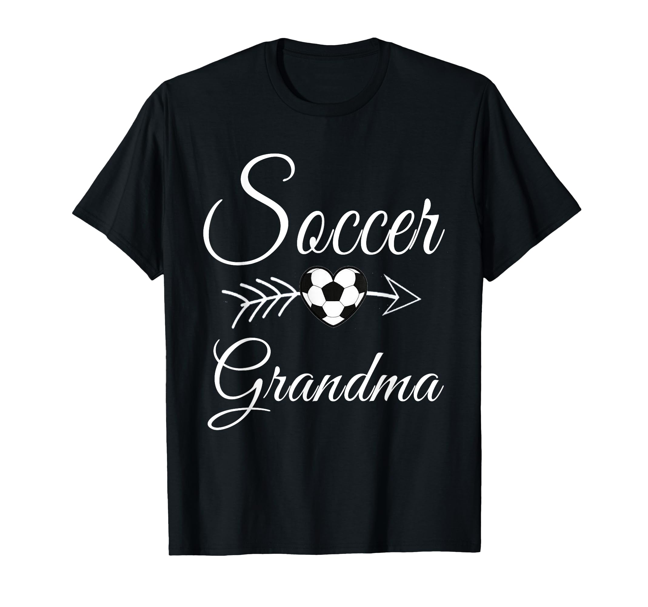 Soccer Grandma Heart Soccer Lovers T-Shirt - Graphic Print Unisex - T-Shirt, Sweatshirt, Hoodie