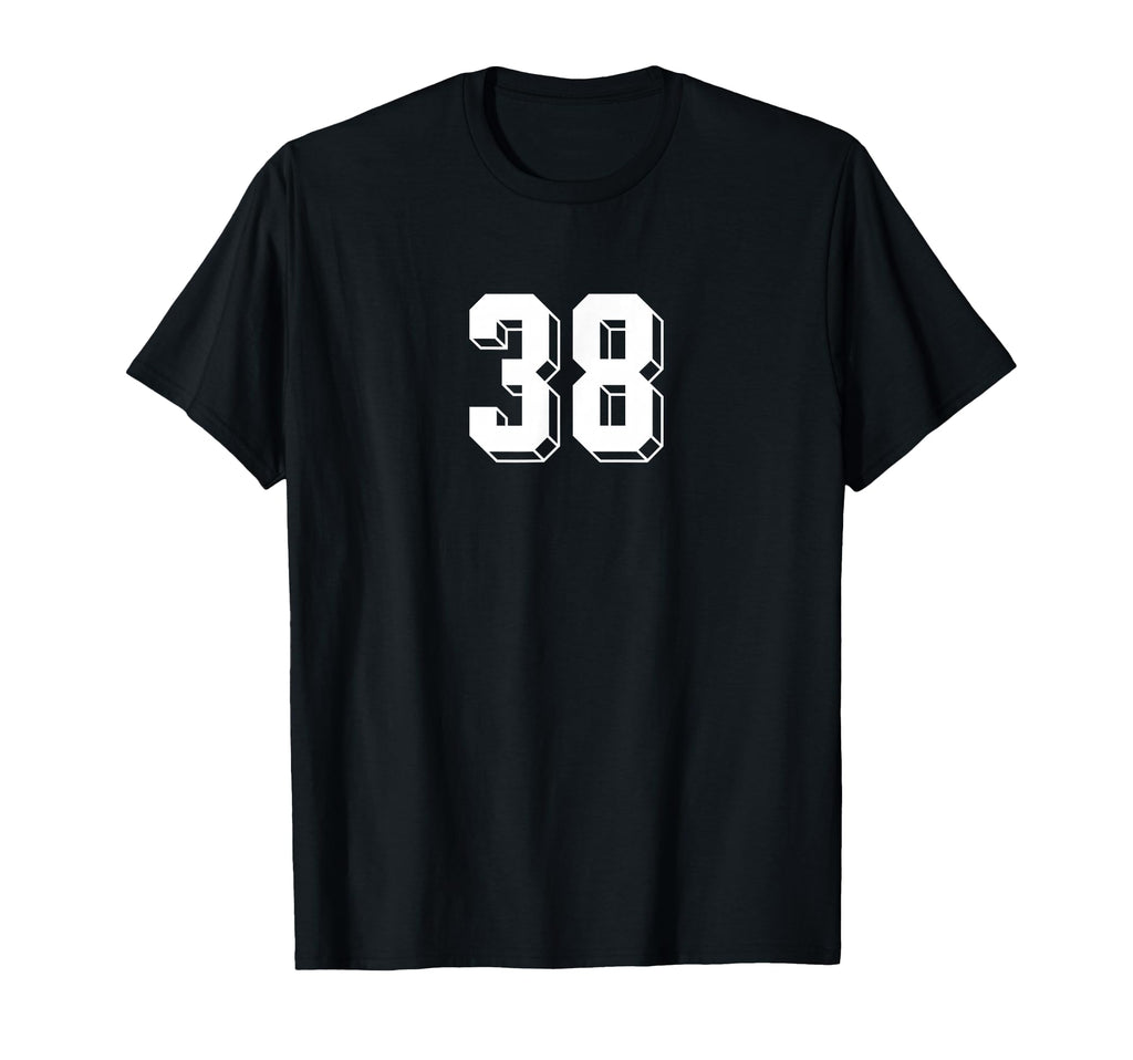 Number 38 80S 90S Soccer Team Jersey T-Shirt - Casual Everyday Wear Unisex - T-Shirt, Sweatshirt, Hoodie