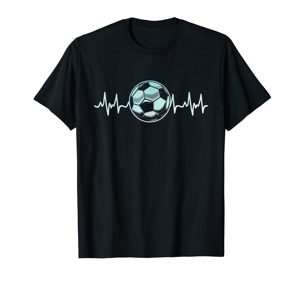 Soccer Heartbeat Soccer Player T-Shirt - Graphic Print Unisex - T-Shirt, Sweatshirt, Hoodie