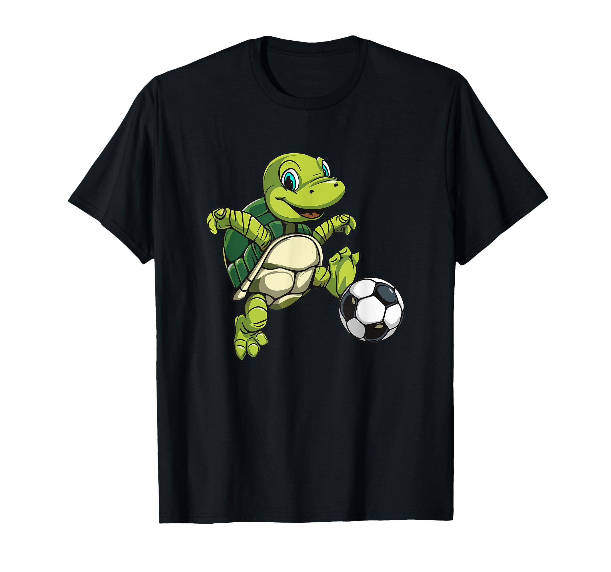 Turtle Wildlife Tortoise Soccer Player T-Shirt - Novelty Apparel Men Women - T-Shirt, Sweatshirt, Hoodie