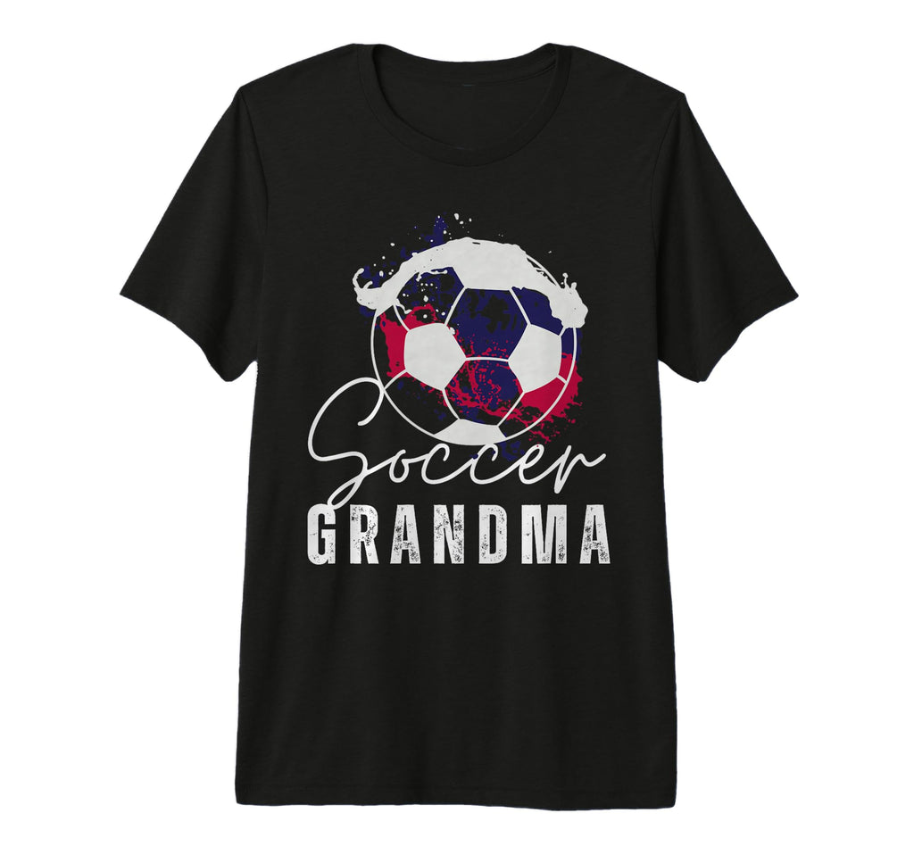 Funny Grandma Proud Soccer Lover Nana Tri T-Shirt - Novelty Apparel Unisex - T-Shirt, Sweatshirt, Hoodie