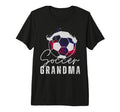 Funny Grandma Proud Soccer Lover Nana Tri T-Shirt - Novelty Apparel Unisex - T-Shirt, Sweatshirt, Hoodie