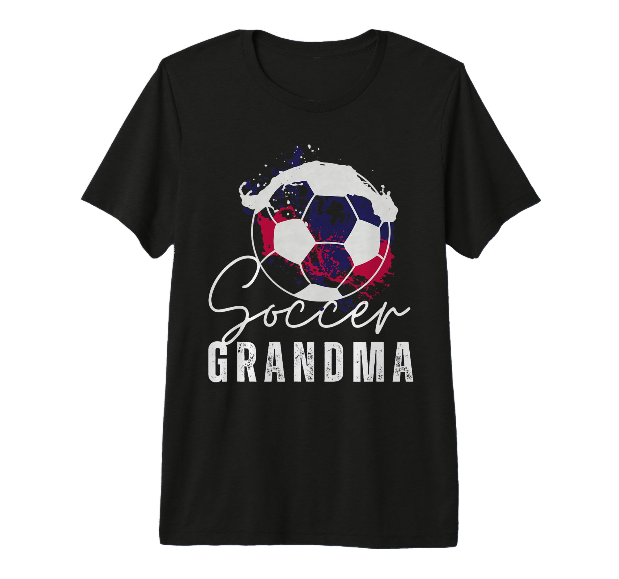 Funny Grandma Proud Soccer Lover Nana Tri T-Shirt - Novelty Apparel Unisex - T-Shirt, Sweatshirt, Hoodie