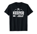 Ice Hockey Keeper Dad Hockey T-Shirt - Aesthetic Graphic Men Women - T-Shirt, Sweatshirt, Hoodie