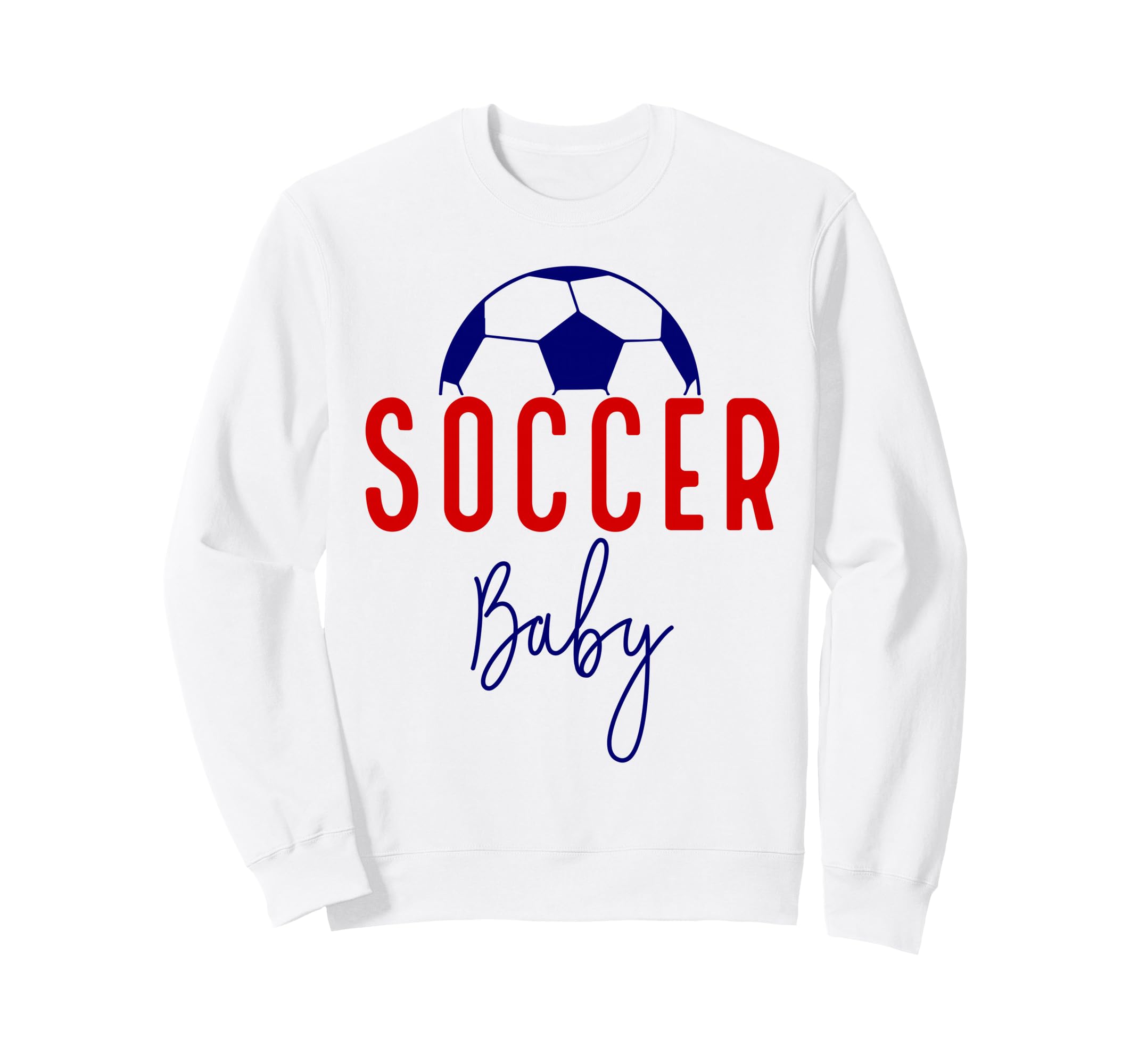 Soccer Soccer Ball Support Soccer Sweatshirt - Minimalist Print Unisex - T-Shirt, Sweatshirt, Hoodie