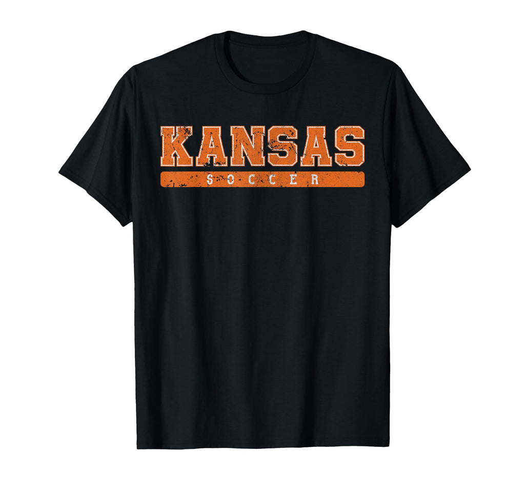 Kansas Soccer Tees Tanks Tops Sweatshirt - Minimalist Print Men Women - T-Shirt, Sweatshirt, Hoodie