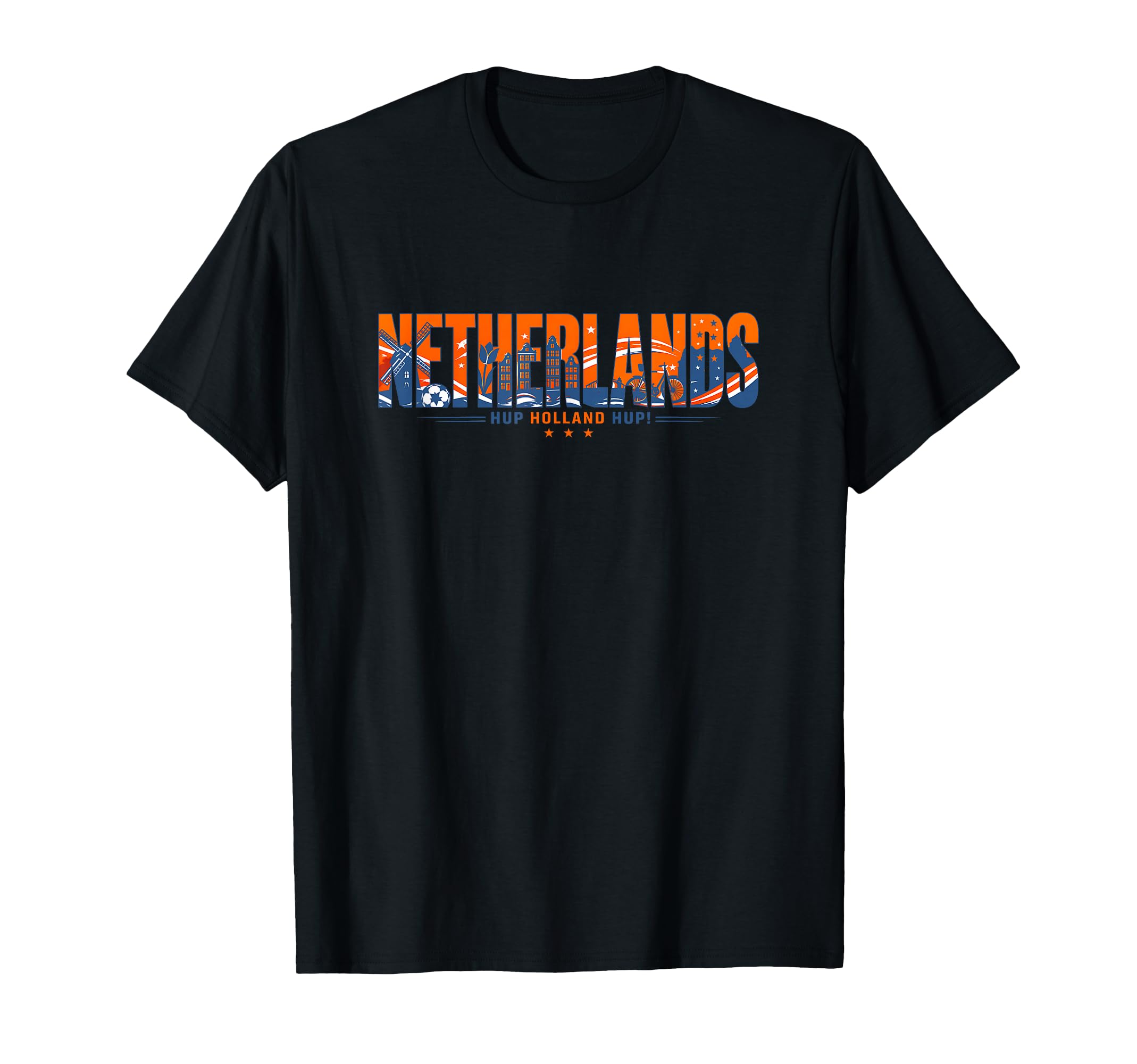Netherlands Soccer Hup Holland Hup T-Shirt - Fun Novelty Design Unisex - T-Shirt, Sweatshirt, Hoodie