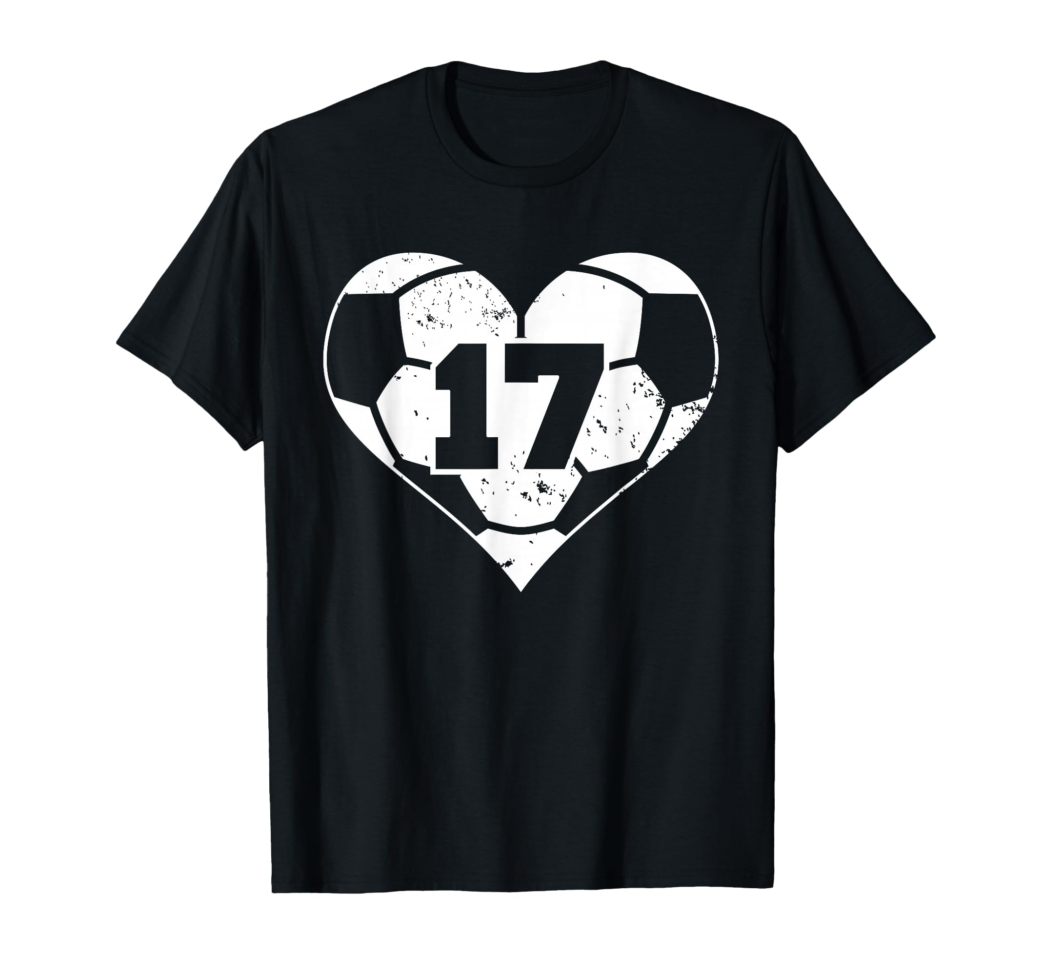 Soccer Number 17 Jersey Funny Soccer T-Shirt - Novelty Apparel for Adults - T-Shirt, Sweatshirt, Hoodie