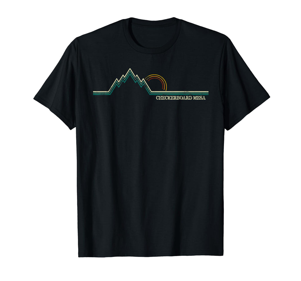 Checkerboard Mesa Zion National T-Shirt - Aesthetic Graphic for Adults - T-Shirt, Sweatshirt, Hoodie
