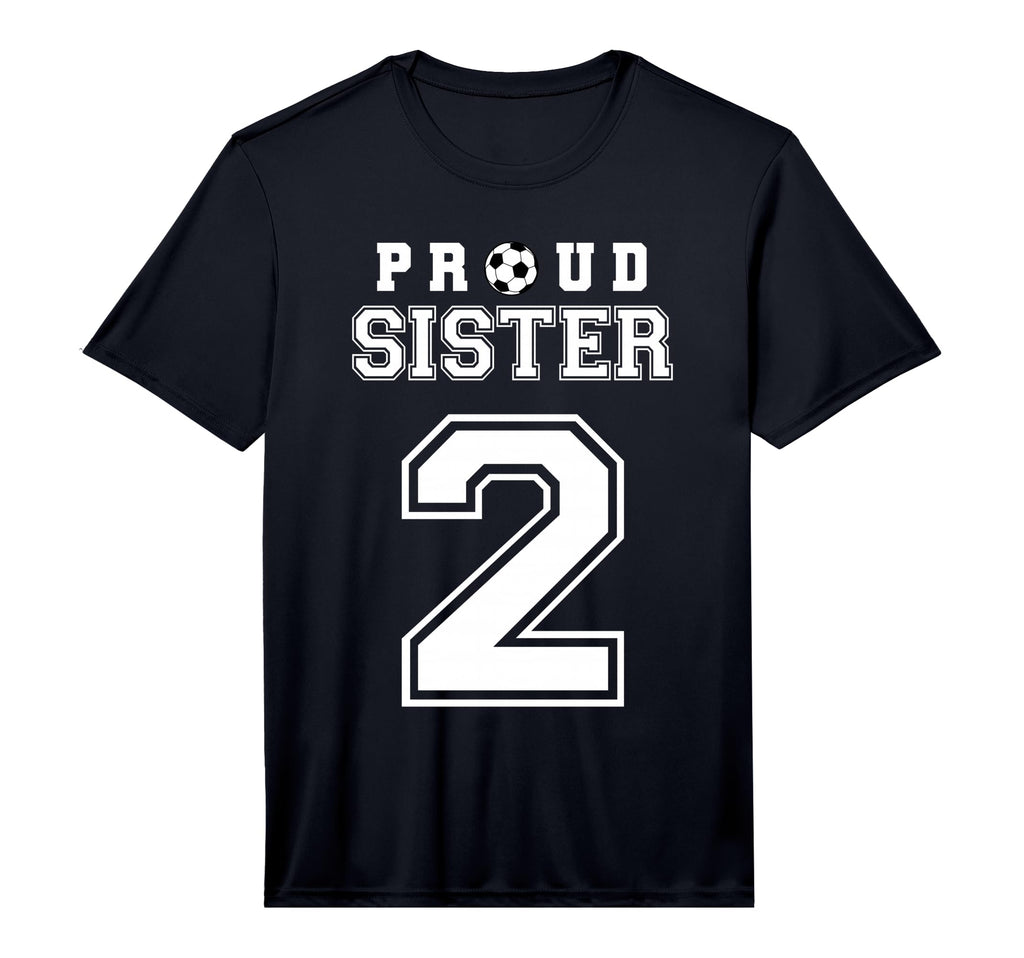 Number 2 Custom Proud Soccer Futbol T-Shirt - Streetwear Style for Adults - T-Shirt, Sweatshirt, Hoodie