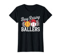 Busy Raising Ballers Softball Baseball T-Shirt - Aesthetic Graphic Unisex - T-Shirt, Sweatshirt, Hoodie